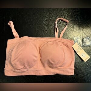 True kind brand light pink convertible strapless bra